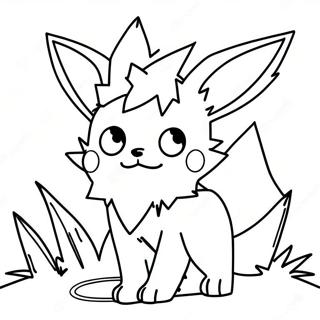 Jolteon Coloring Page 52063-41553