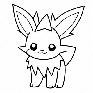 Jolteon Coloring Page 52063-41555