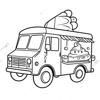 Ice Cream Truck Coloring Page 52073-41564