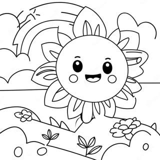 Good Morning Sunshine Coloring Page 52083-41570