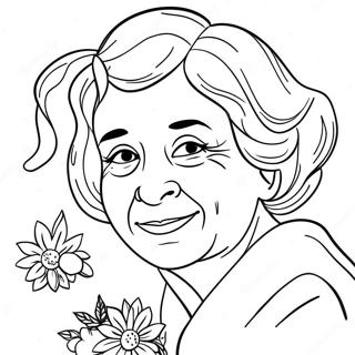 Get Well Soon Grandma Coloring Page 52103-41588