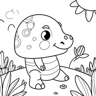 Armadillo Coloring Pages