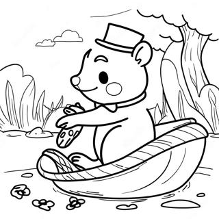 Wind In The Willows Coloring Page 52163-41634