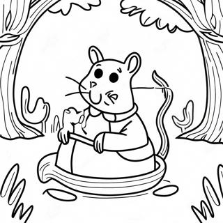 Wind In The Willows Coloring Page 52163-41635