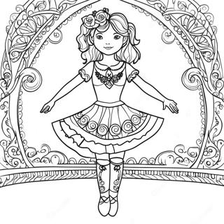 Traditional Irish Dancer Coloring Page 52174-41648