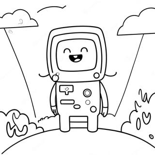 Bmo In Adventure Time Coloring Page 52234-41691