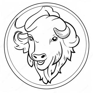 Buffalo Sabres Logo Coloring Page 52243-41694