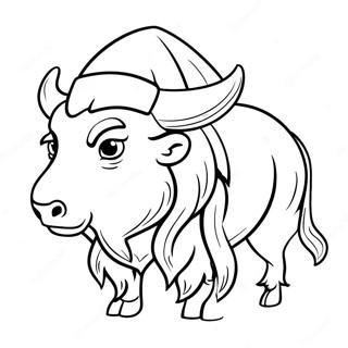 Buffalo Sabres Mascot Coloring Page 52244-41701