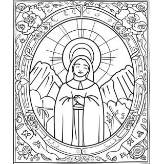 Lord's Prayer Children's Coloring Pages