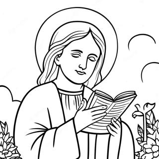 Lord S Prayer Coloring Page 52253-41707