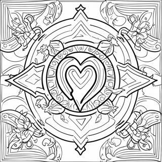 World Of Warcraft Logo Coloring Page 52263-41713