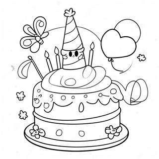 Happy Birthday Aunt Coloring Pages