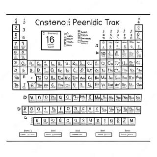 Periodic Table Coloring Page 52293-41734