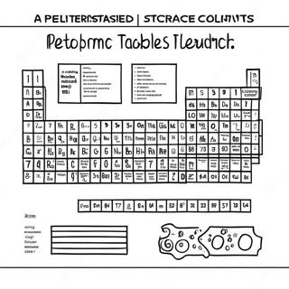 Colorful Periodic Table Elements Coloring Page 52294-41748