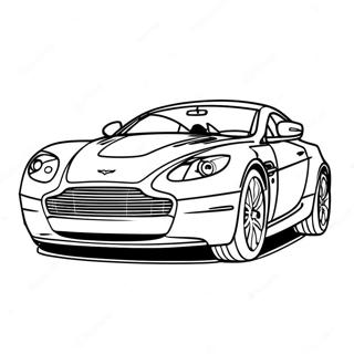 Aston Martin Coloring Page 52313-41754