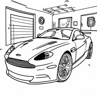 Aston Martin Coloring Page 52313-41755