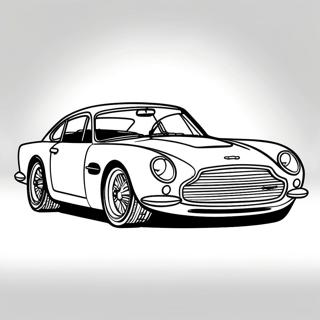 Aston Martin Coloring Page 52313-41756