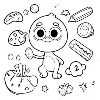 Spelling Coloring Pages