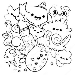 Fun Adjectives Spelling Coloring Page 52324-41764