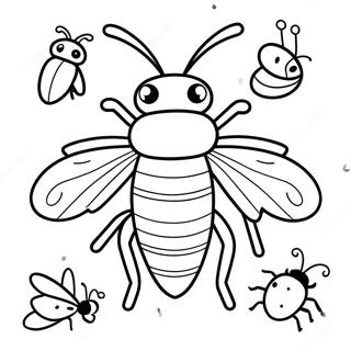 Insect Coloring Pages