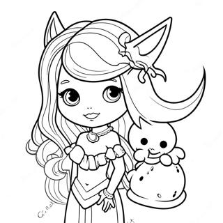 Camilla D Errico Fantasy Creature Coloring Page 52394-41839