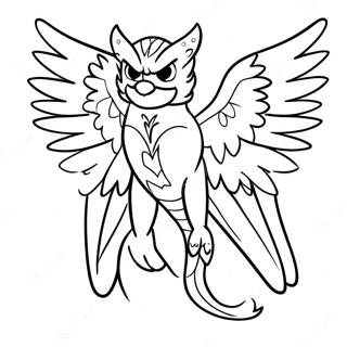 Wings Of Fire Nightwing Coloring Pages