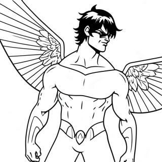 Majestic Nightwing Dragon Coloring Page 52414-41834