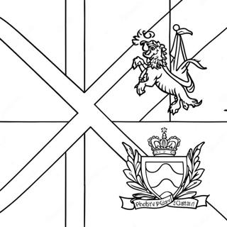 Scotland Flag Coloring Page 52423-41848