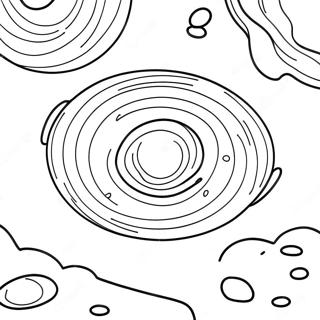 Colorful Galaxy Scene Coloring Page 52484-41896