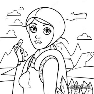 Alma's Way Coloring Pages