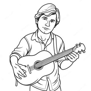 Boywithuke Coloring Pages