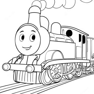 Edward The Blue Engine Coloring Page 52553-41952