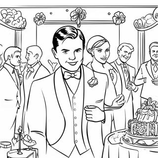 Gatsby S Lavish Party Coloring Page 52584-41971