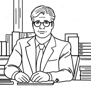 Lawyer Coloring Page 52623-42003