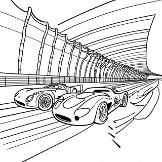 Race Track Coloring Page 52653-42026