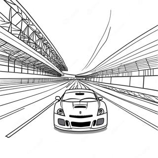 Race Track Coloring Page 52653-42027