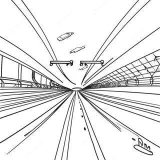 Race Track Coloring Page 52653-42028