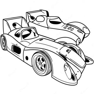 Exciting Race Car Coloring Page 52654-42031