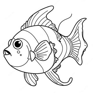 Angler Fish Coloring Pages