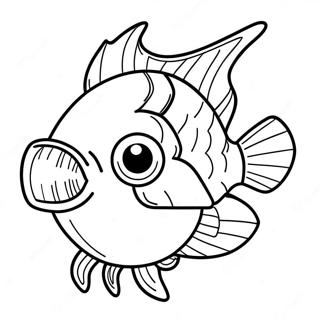 Angler Fish Coloring Page 52703-42064