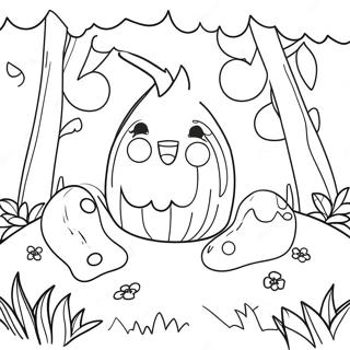 Fairycore Enchanted Forest Coloring Page 52713-42078