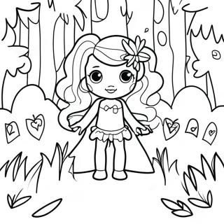 Fairycore Enchanted Forest Coloring Page 52713-42080