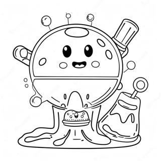 Exciting Experiment Coloring Page 52734-42093