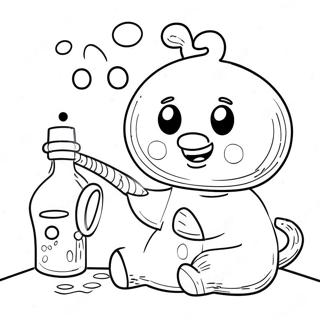 Exciting Experiment Coloring Page 52734-42096