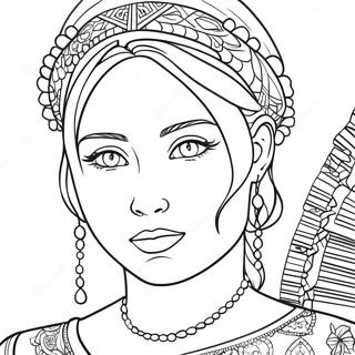 Anya Coloring Page 52743-42100