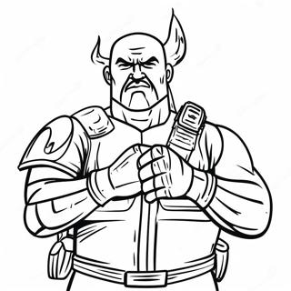 Furious Road Warrior Coloring Page 52774-42128