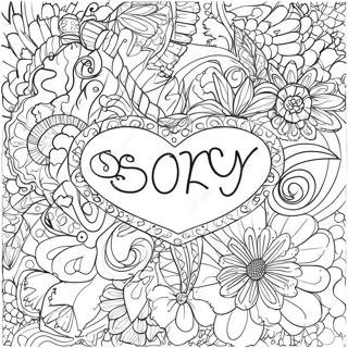 Sorry Coloring Page 52793-42138