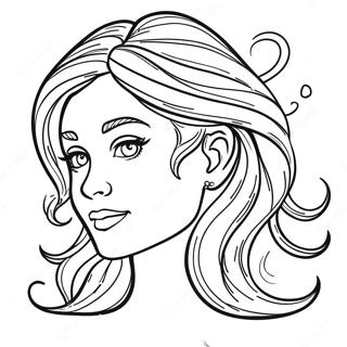 Hair Salon Coloring Pages