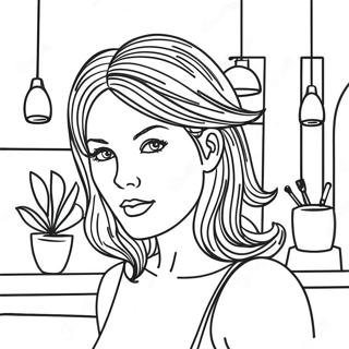 Hair Salon Coloring Page 52803-42147