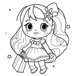 Shoppies Coloring Page 52833-42170